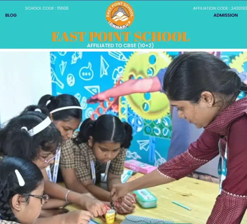 East Point CBSE School Ichapur website